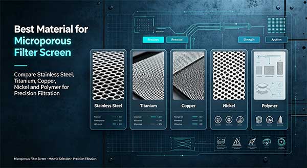 Best Material for Microporous Filter Screen | Material Selection Guide
