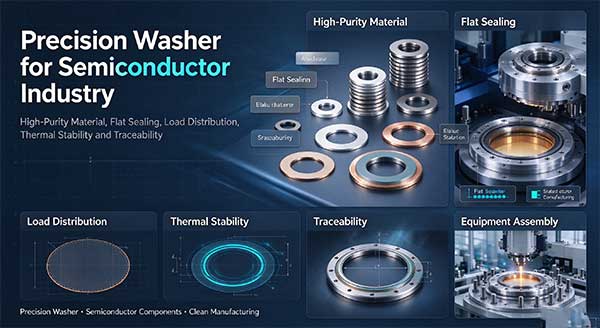 Precision Washer For Semiconductor Industry | Custom Thin Metal Washers