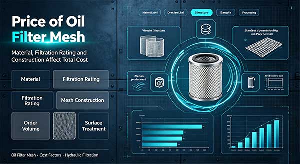 Price of Oil Filter Mesh | Cost Factors & Custom Quotation Guide