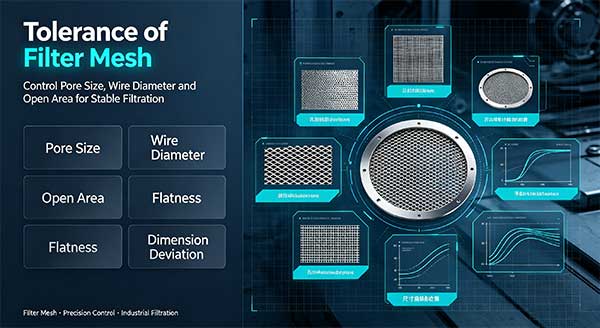 Tolerance of Filter Mesh | Dimensional & Aperture Tolerance Guide