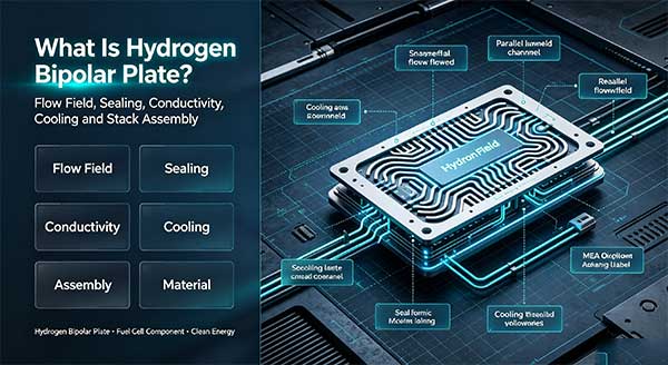 What is Hydrogen Bipolar Plate | Function & Material Introduction