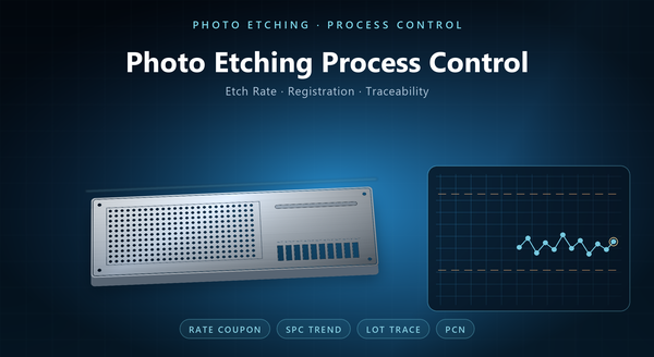 EMI Shield Photo Etching Process | PCM Control