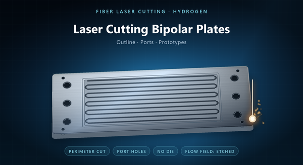 Hydrogen Bipolar Plate Precision Laser Cutting
