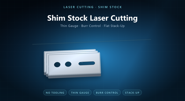 Metal Laser Cutting for Shim Stock