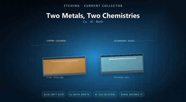  copper foil ferric chloride etching