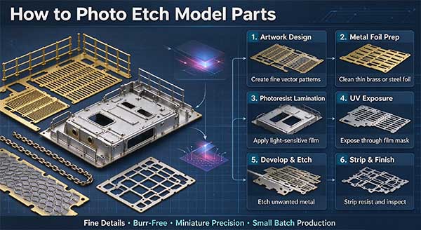 How to Photo Etch Model Parts | Photochemical Machining Guide