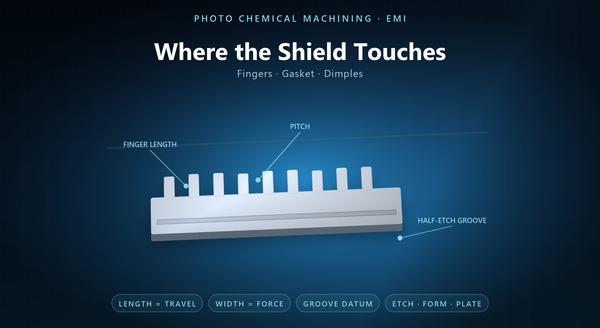 Photo Chemical Machining for EMI Shield