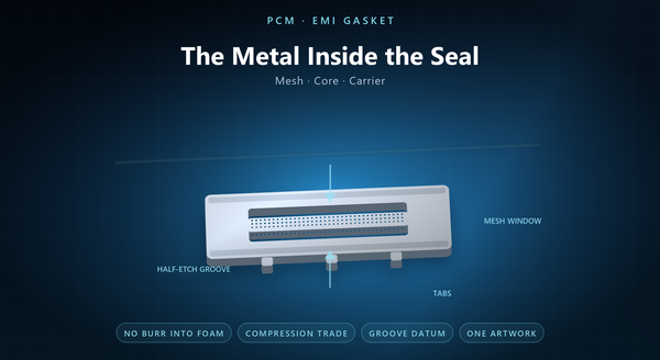 Photochemical Machining for EMI Shielding Gasket