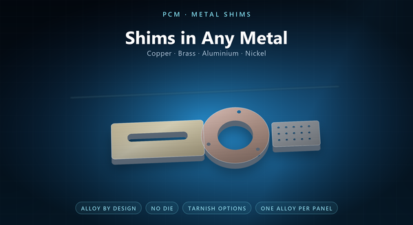 Photochemical Machining for Metal Shims