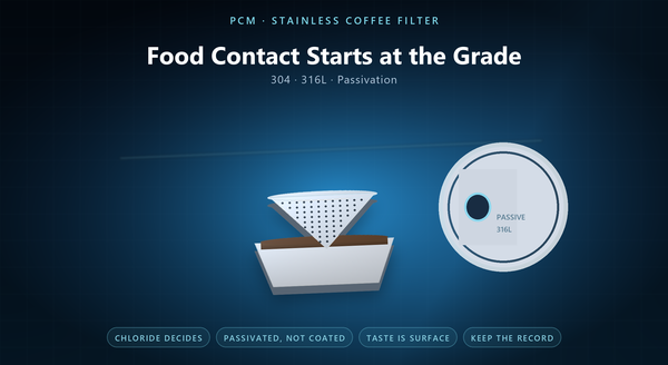 Photochemical Machining for Stainless Steel Coffee Filter