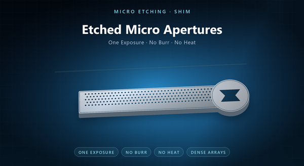 Stainless Steel Shim Micro Chemical Etching